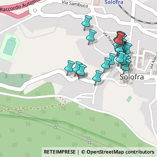 Mappa Via Michele Napoli, 83029 Solofra AV, Italia (0.2864)