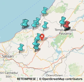 Mappa Via XX Settembre, 07034 Perfugas SS, Italia (15.7765)