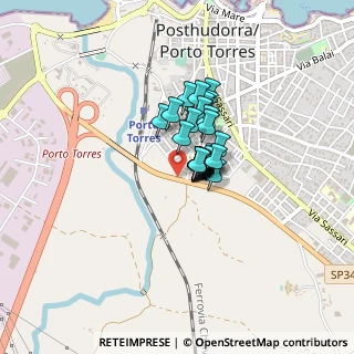 Mappa Via dell'Industria, 07046 Porto Torres SS, Italia (0.23103)