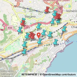 Mappa Via Francesco Cerlone, 80125 Napoli NA, Italia (1.0385)