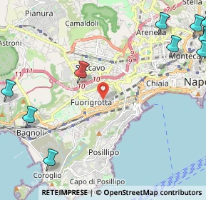 Mappa Via Francesco Cerlone, 80125 Napoli NA, Italia (3.80364)