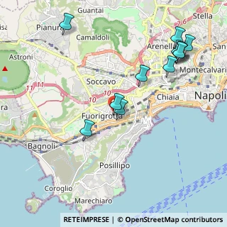 Mappa Via Francesco Cerlone, 80125 Napoli NA, Italia (2.515)
