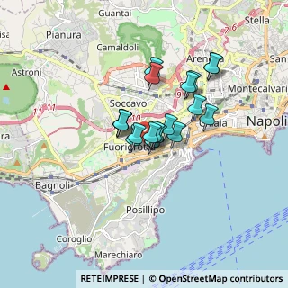 Mappa Via Francesco Cerlone, 80125 Napoli NA, Italia (1.22526)