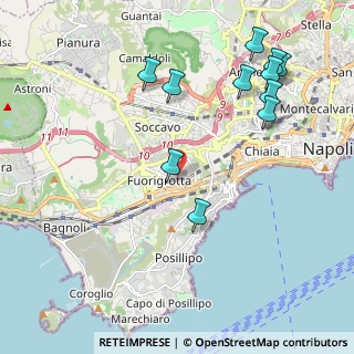 Mappa Via Francesco Cerlone, 80125 Napoli NA, Italia (2.52818)