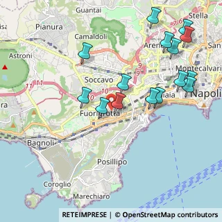 Mappa Via Francesco Cerlone, 80125 Napoli NA, Italia (2.408)
