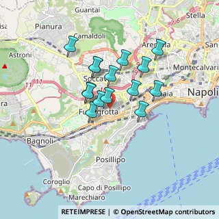 Mappa Via Francesco Cerlone, 80125 Napoli NA, Italia (1.414)