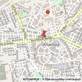 Mappa 70022 Altamura BA, Italia, 70022 Altamura, Bari (Puglia)