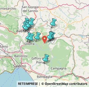 Mappa RXHJ+F9 Montella, 83048 Montella AV, Italia (12.40143)