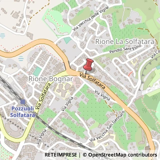 Mappa Via Solfatara, 72, 80078 Pozzuoli, Napoli (Campania)