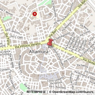Mappa Via Leopoldo Laudati, 17, 70022 Altamura, Bari (Puglia)