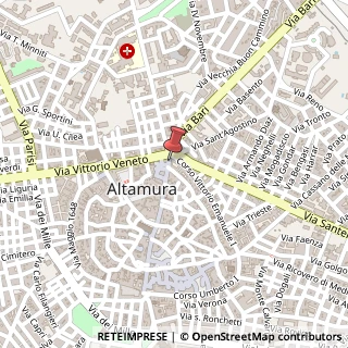 Mappa Corso Federico II di Svevia, 4, 70022 Altamura, Bari (Puglia)