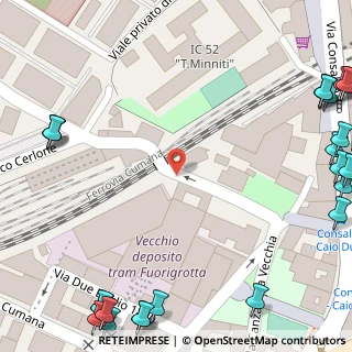 Mappa Via Canzanella Vecchia, 80125 Napoli NA, Italia (0.1)