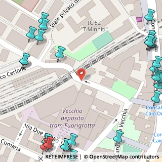 Mappa Via Canzanella Vecchia, 80125 Napoli NA, Italia (0.12785714285714)
