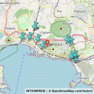 Mappa Traversa Coste D'Agnano, 80078 Pozzuoli NA, Italia (2.10182)