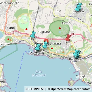 Mappa Traversa Coste D'Agnano, 80078 Pozzuoli NA, Italia (2.41909)