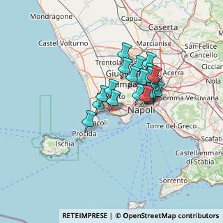 Mappa Traversa Coste D'Agnano, 80078 Pozzuoli NA, Italia (10.7925)