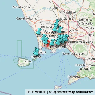Mappa Traversa Coste D'Agnano, 80078 Pozzuoli NA, Italia (9.81706)