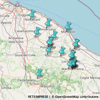 Mappa Strada Comunale Foggia di Nercio, 70017 Putignano BA, Italia (16.0655)