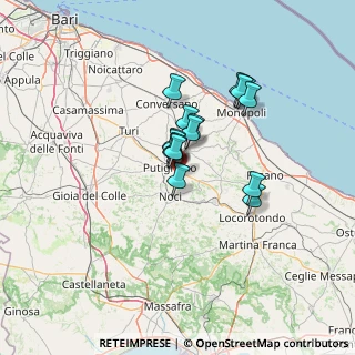 Mappa Strada Comunale Foggia di Nercio, 70017 Putignano BA, Italia (10.07063)
