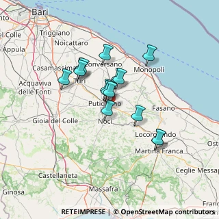 Mappa Strada Comunale Foggia di Nercio, 70017 Putignano BA, Italia (11.58733)