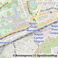 Map Napoli