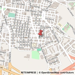 Mappa Via Ugo Foscolo, 65, 70022 Altamura, Bari (Puglia)