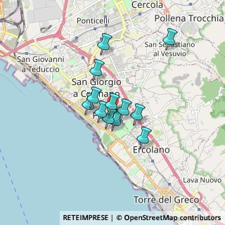 Mappa Viale privato Alemagna, 80055 Portici NA, Italia (1.26667)