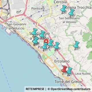 Mappa Viale privato Alemagna, 80055 Portici NA, Italia (2.025)