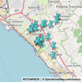 Mappa Viale privato Alemagna, 80055 Portici NA, Italia (1.436)