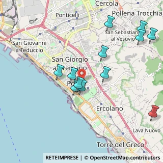 Mappa Viale privato Alemagna, 80055 Portici NA, Italia (2.2775)
