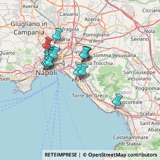 Mappa Viale privato Alemagna, 80055 Portici NA, Italia (6.91813)