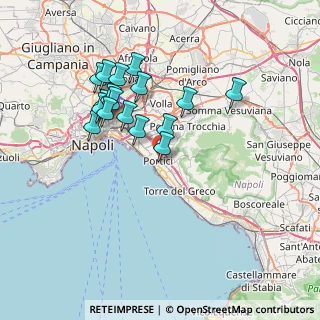 Mappa Viale privato Alemagna, 80055 Portici NA, Italia (7.20588)