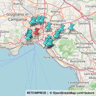 Mappa Viale privato Alemagna, 80055 Portici NA, Italia (6.2665)
