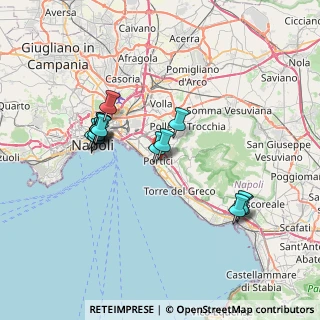 Mappa Viale privato Alemagna, 80055 Portici NA, Italia (7.20429)