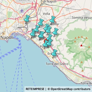 Mappa Viale privato Alemagna, 80055 Portici NA, Italia (2.608)