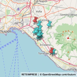 Mappa Viale privato Alemagna, 80055 Portici NA, Italia (1.93923)