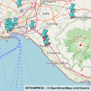 Mappa Viale privato Alemagna, 80055 Portici NA, Italia (6.31538)