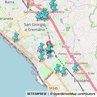 Mappa Viale privato Alemagna, 80055 Portici NA, Italia (1.166)