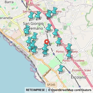 Mappa Viale privato Alemagna, 80055 Portici NA, Italia (1.0065)