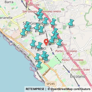 Mappa Viale privato Alemagna, 80055 Portici NA, Italia (0.92)