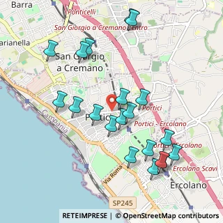 Mappa Viale privato Alemagna, 80055 Portici NA, Italia (1.126)