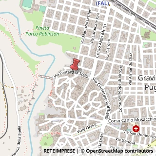 Mappa Via Maurizio Lettieri, 5, 70024 Gravina in Puglia, Bari (Puglia)