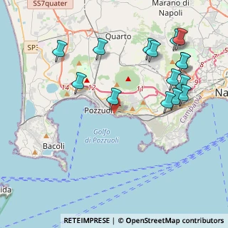 Mappa Via S. Francesco ai Gerolomini, 80078 Pozzuoli NA, Italia (5.038)