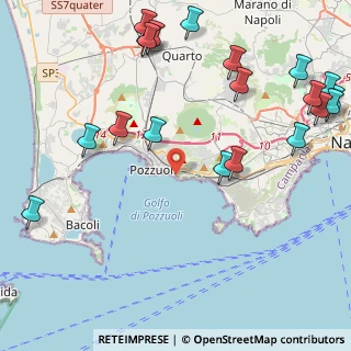 Mappa Via S. Francesco ai Gerolomini, 80078 Pozzuoli NA, Italia (6.164)