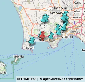 Mappa Via S. Francesco ai Gerolomini, 80078 Pozzuoli NA, Italia (6.86588)