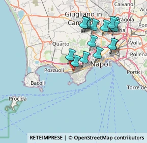 Mappa Villa Maria, 80125 Napoli NA, Italia (7.75067)