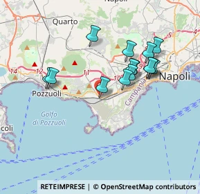 Mappa Villa Maria, 80125 Napoli NA, Italia (3.52857)