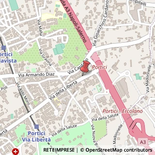 Mappa Via Libertà, 287 a/b, 80055 Portici, Napoli (Campania)