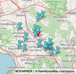 Mappa Zona Industriale, 84087 Sarno SA, Italia (6.74375)