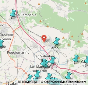 Mappa Zona Industriale, 84087 Sarno SA, Italia (7.564)